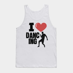 I love dancing men Tank Top